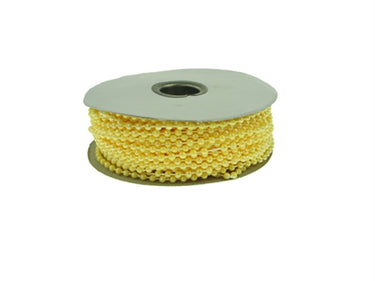 Yellow 3mm Round Beads (24 Yds)