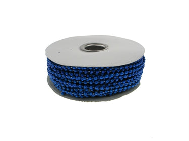 Royal Blue 3mm Round Beads (24 Yds)