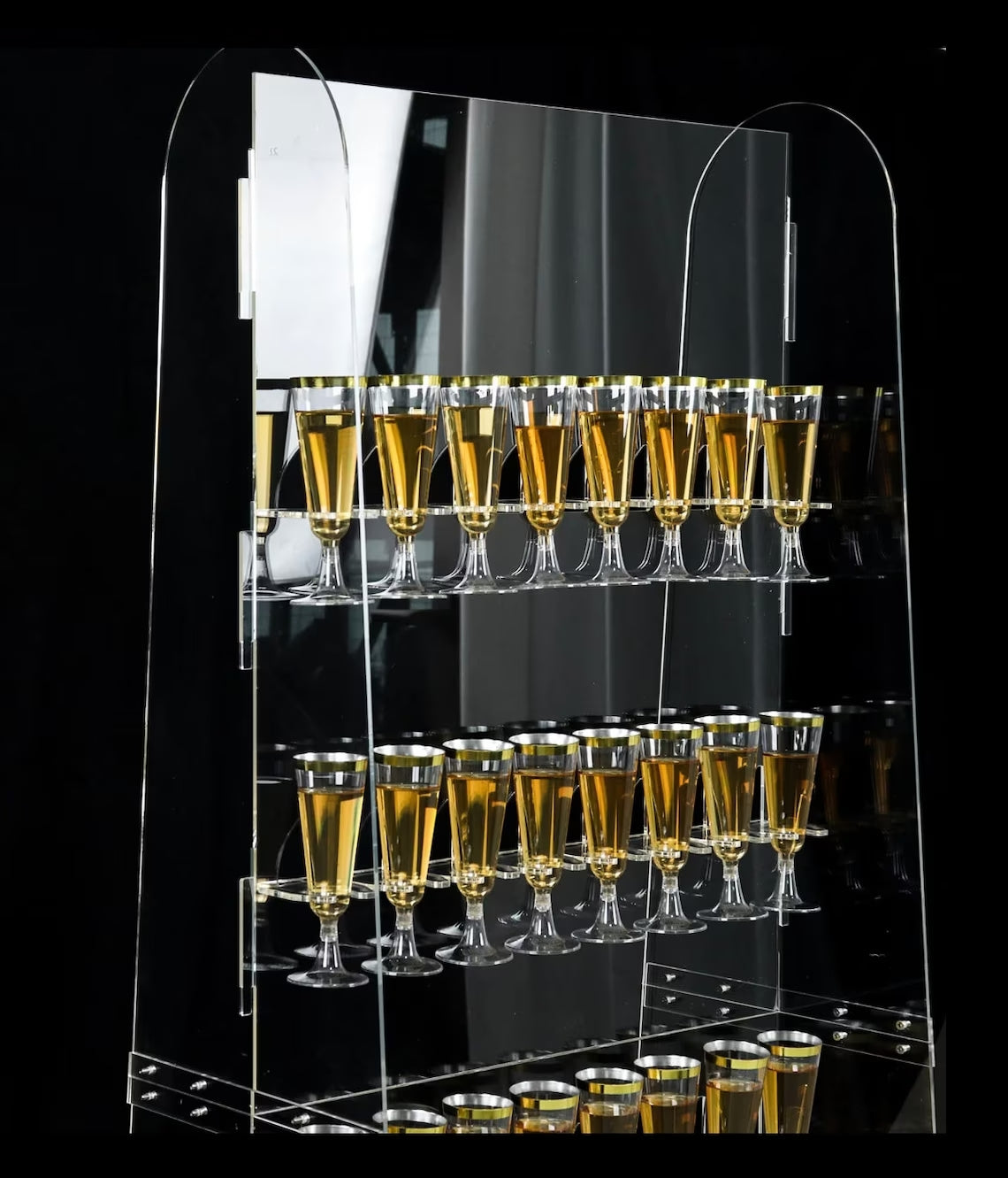 5 Tier DIY Champagne Glass Stand