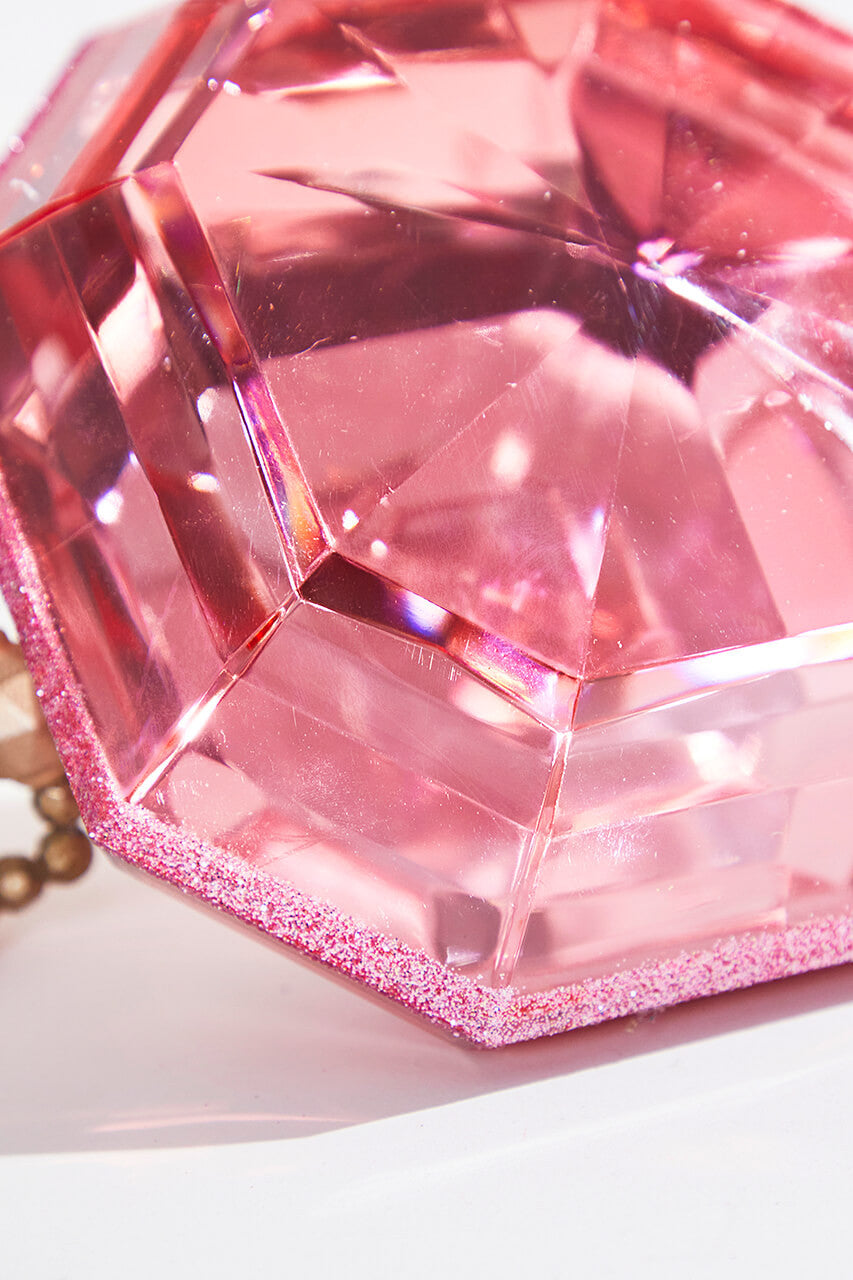 6” Pink Jewel Ornament