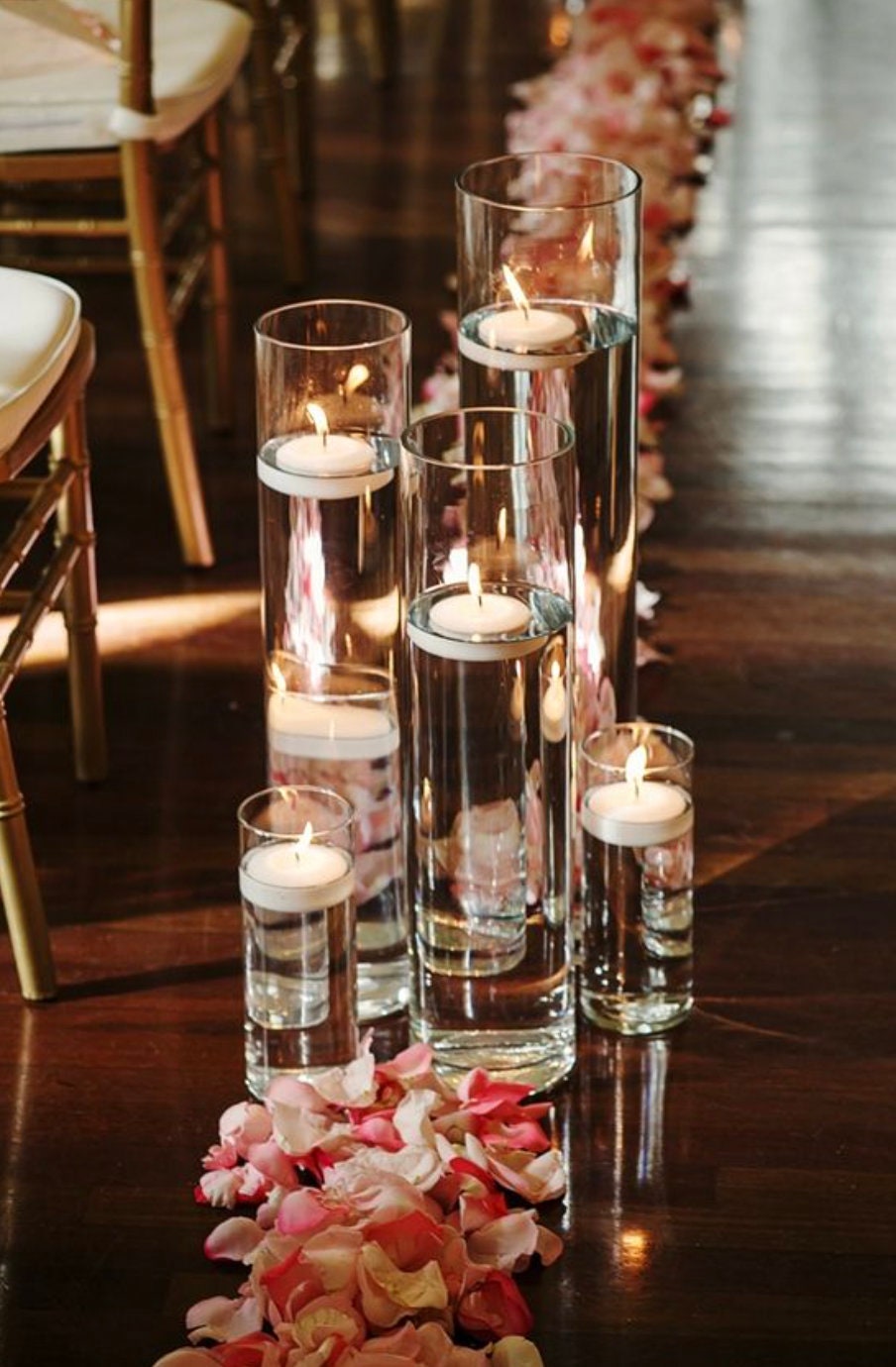 6 Cylinder Glass Vases Hurricane Vase Wholesale Centerpieces Table Decorations Event Wedding Reception Aisle Decor Candle Holders Free Ship