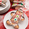 5” Clay Dough Holiday Gingerbread Ornament - Image 3
