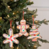 5” Clay Dough Holiday Gingerbread Ornament