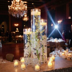 6 Cylinder Glass Vases Hurricane Vase Wholesale Centerpieces Table Decorations Event Wedding Reception Aisle Decor Candle Holders Free Ship