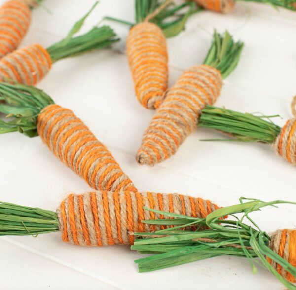 80" Carrot Garland Spring Easter Garland Springtime Decorations Mantle Decor Fireplace Colored Rabbit Farmhouse Rustic Bunny Bunting Sale