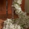 6 FT. Baby's Breath Garland White Floral Table Runner Rehearsal Dinner Bridal Shower Wedding Flowers Arrangements Artificial Gypsophila Sale