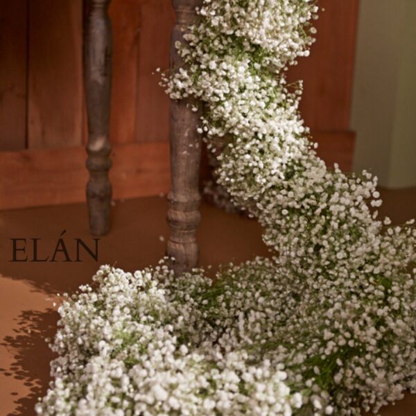 6 FT. Baby's Breath Garland White Floral Table Runner Rehearsal Dinner Bridal Shower Wedding Flowers Arrangements Artificial Gypsophila Sale