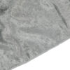 Velvet 120" Round Tablecloth - Silver - Image 4