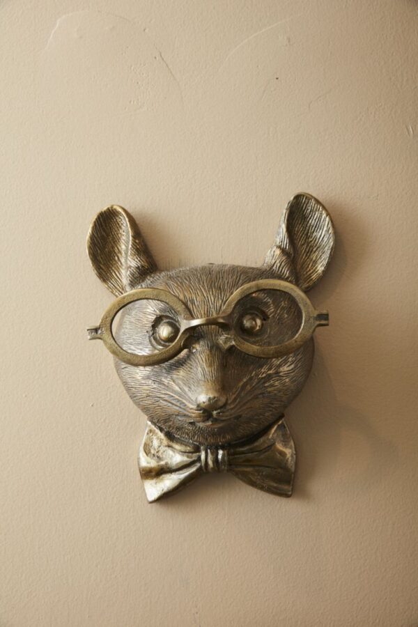 Eric and Eloise Metal Mouse Wall Mount Art