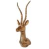 Metal Antelope Head Wall Mount Wall Art - Image 5