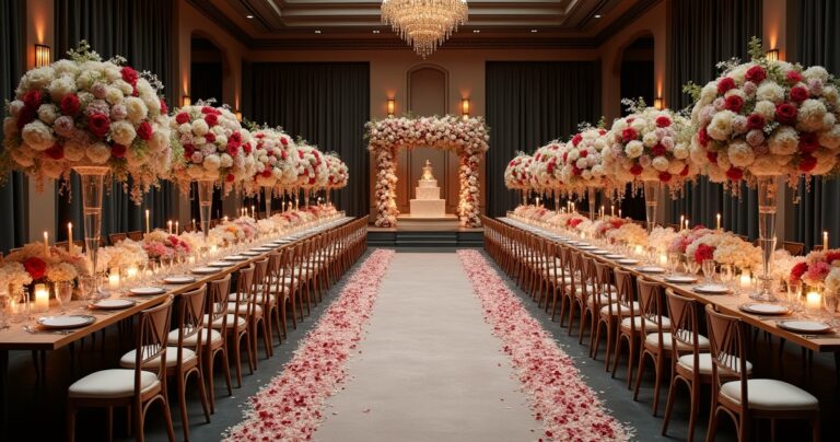 The Ultimate Wedding Decor Checklist: Don’T Forget Flower Petals!