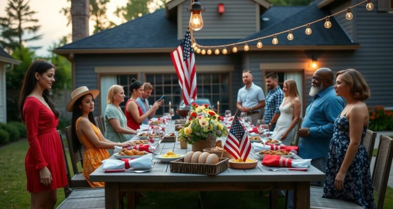 Patriotic Displays: Ideas For Fourth Of July Decorations