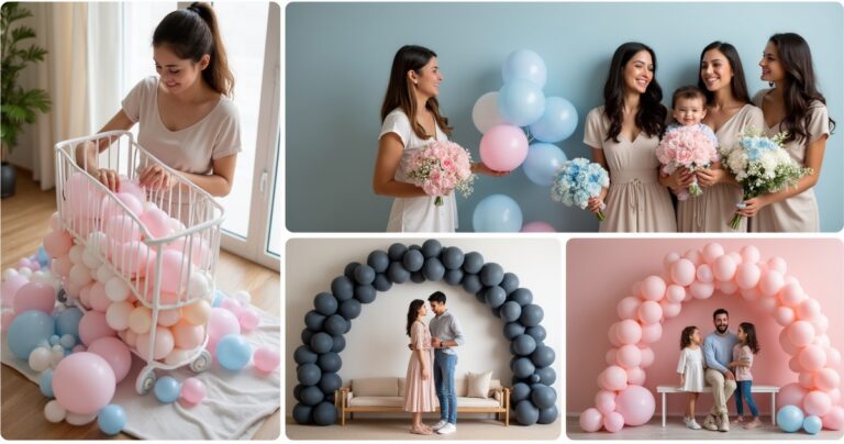 5 Balloon Decor Ideas For Baby Shower