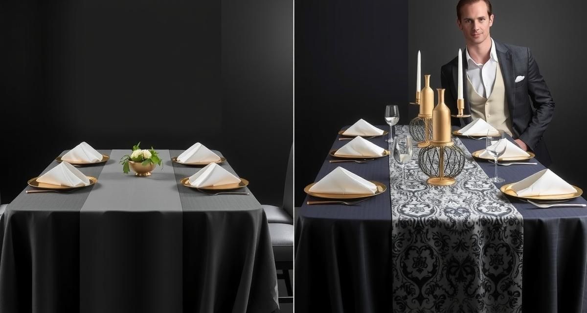 Napkins Runners Chargers The Art of Dining Table Dressing