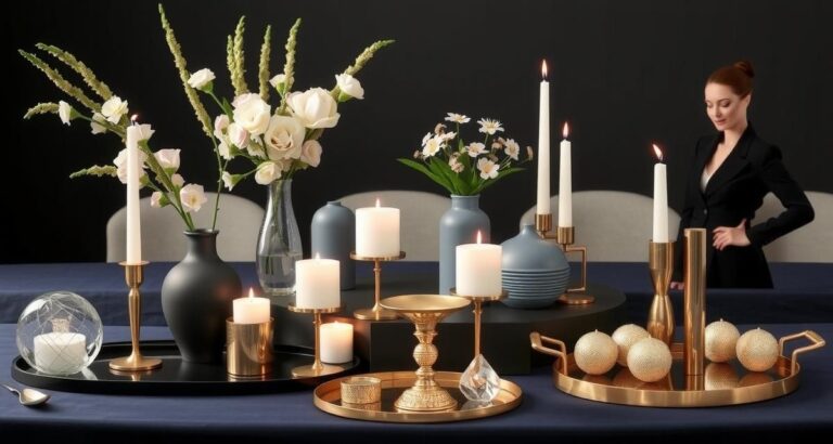 Vase? Candles? Trays? Best Table Top Decor Combos That Work Every Time